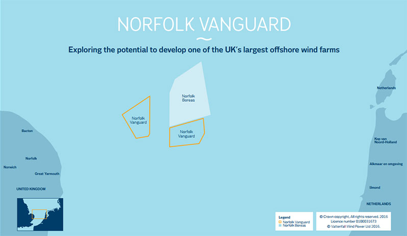 Norfolk Vanguard Map