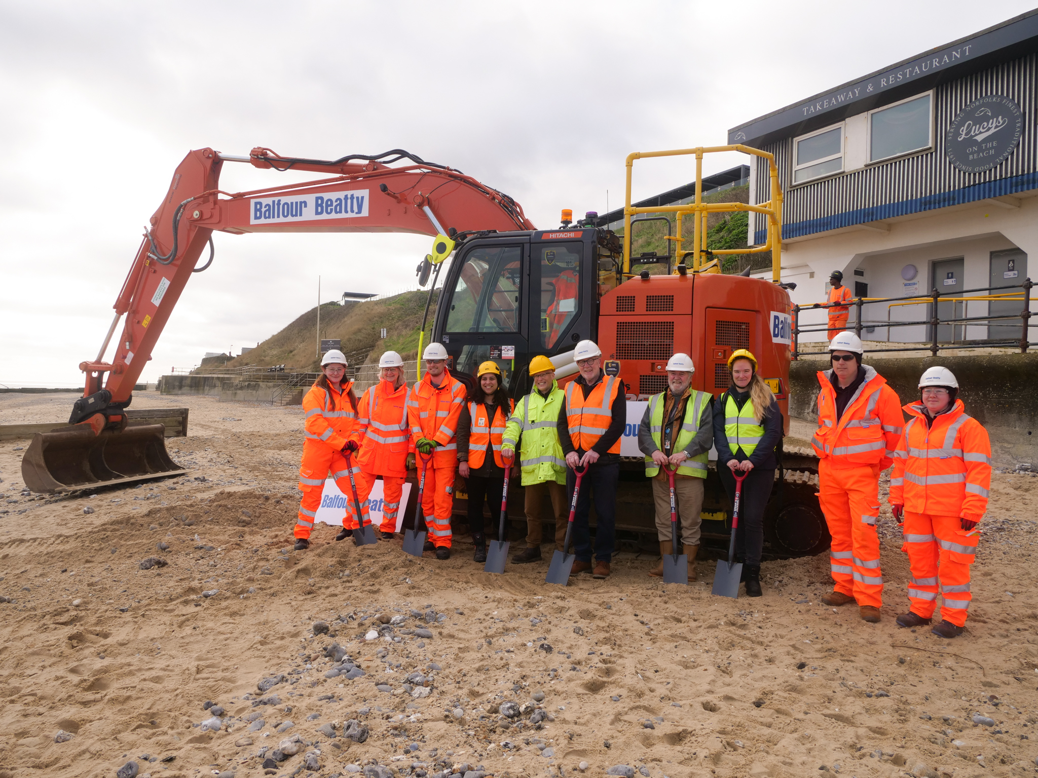 Ground Breaking in Mundesley