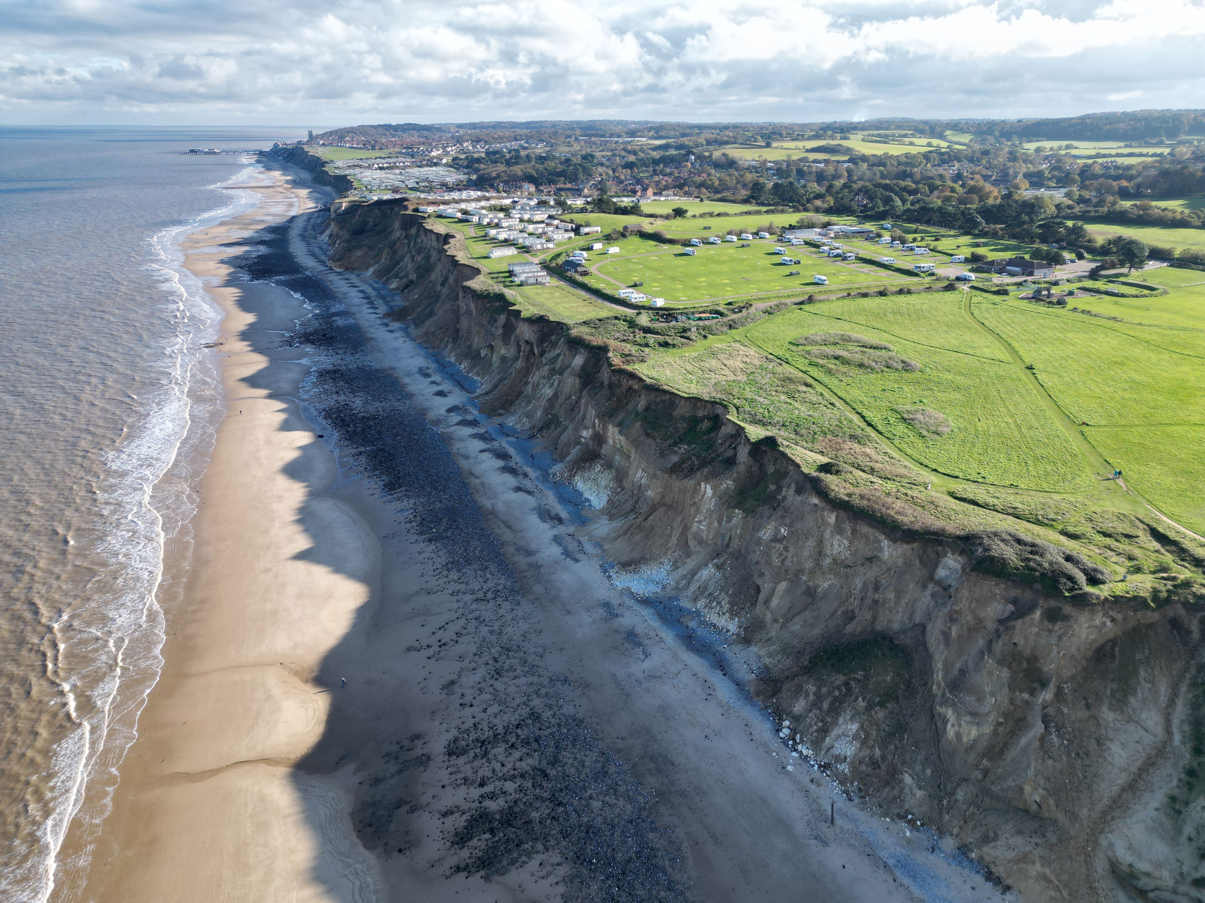 Fossil collecting in North Norfolk