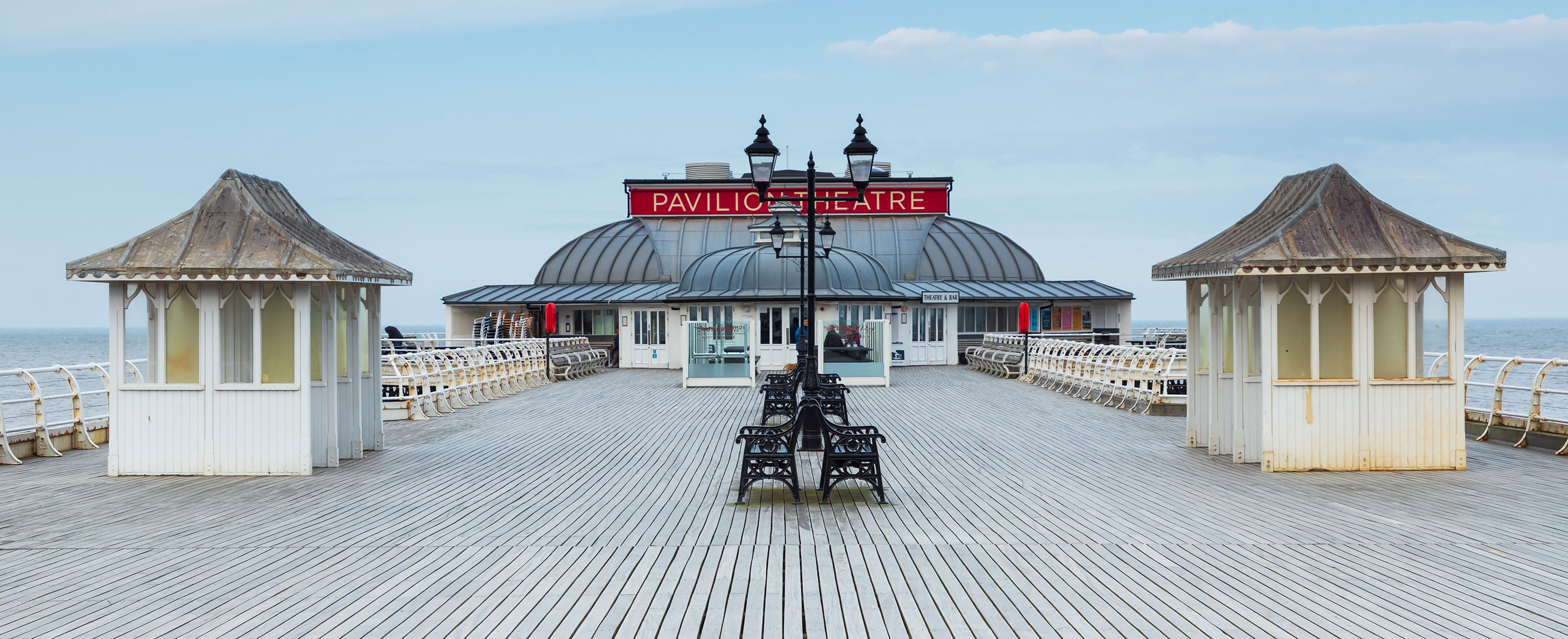 Cromer Pier deck Pavillion Theatre