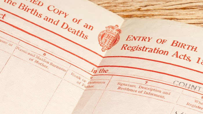 Register a birth