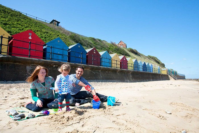 Book a beach hut, chalet or beach hut site