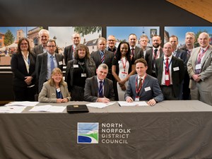 Construction contract signed for innovative Sandscaping scheme in North Norfolk