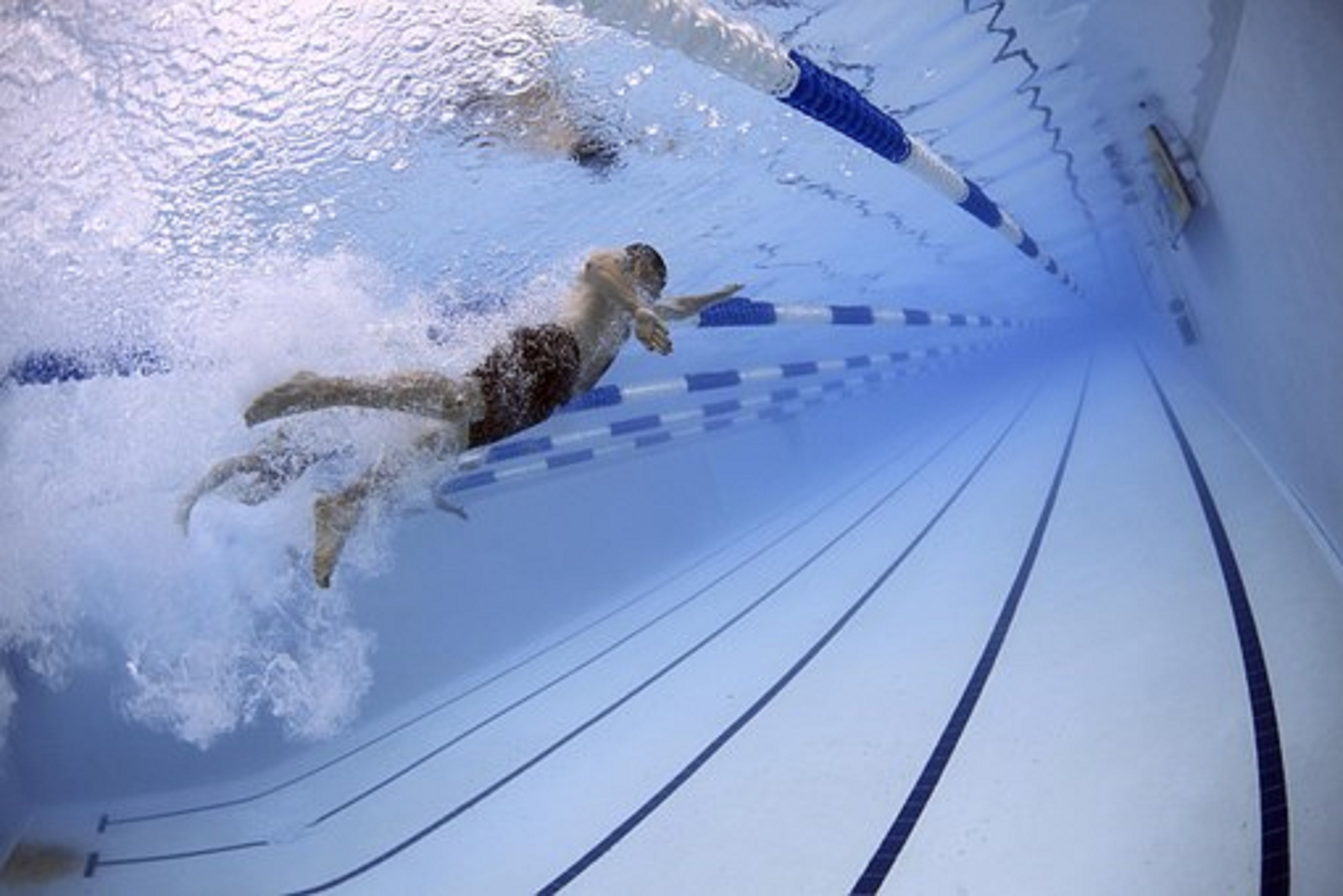 underwater swimming