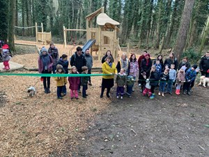New play area unveiled in Holt Country Park