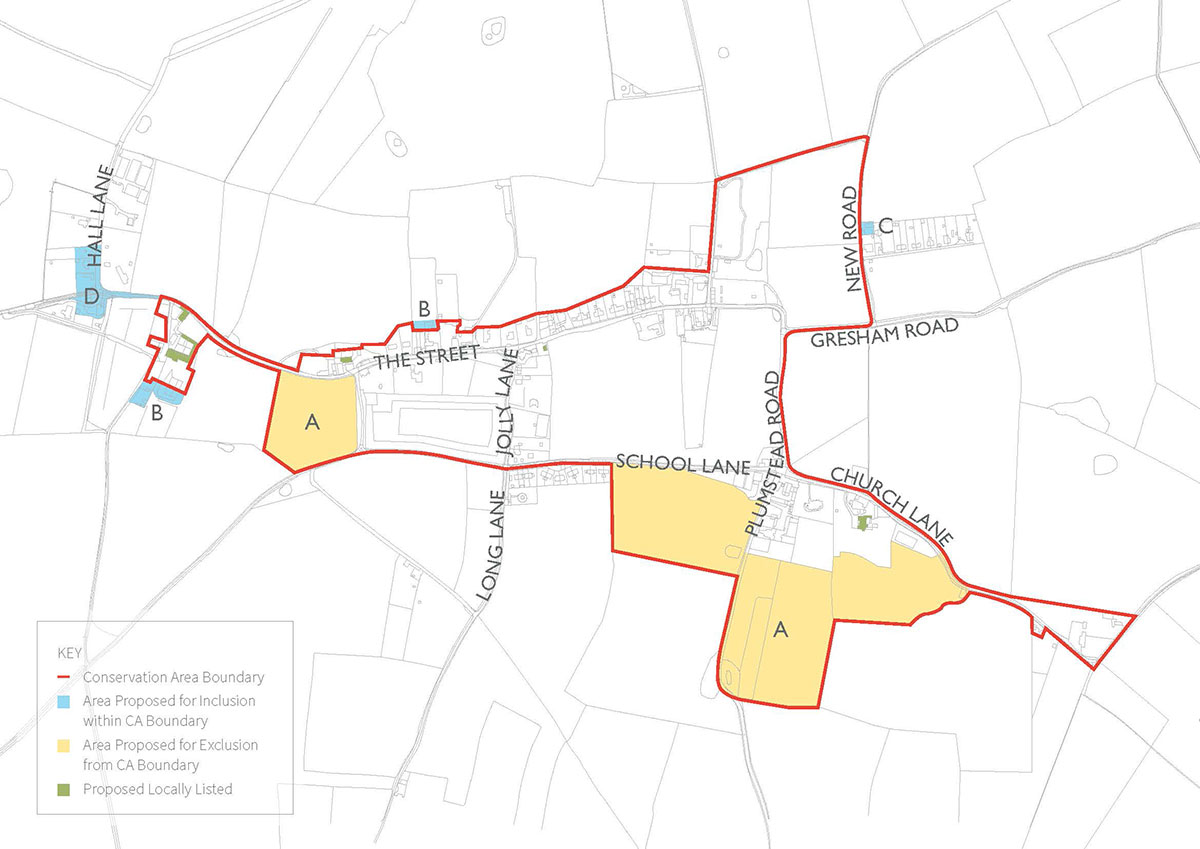 Baconsthorpe boundary review