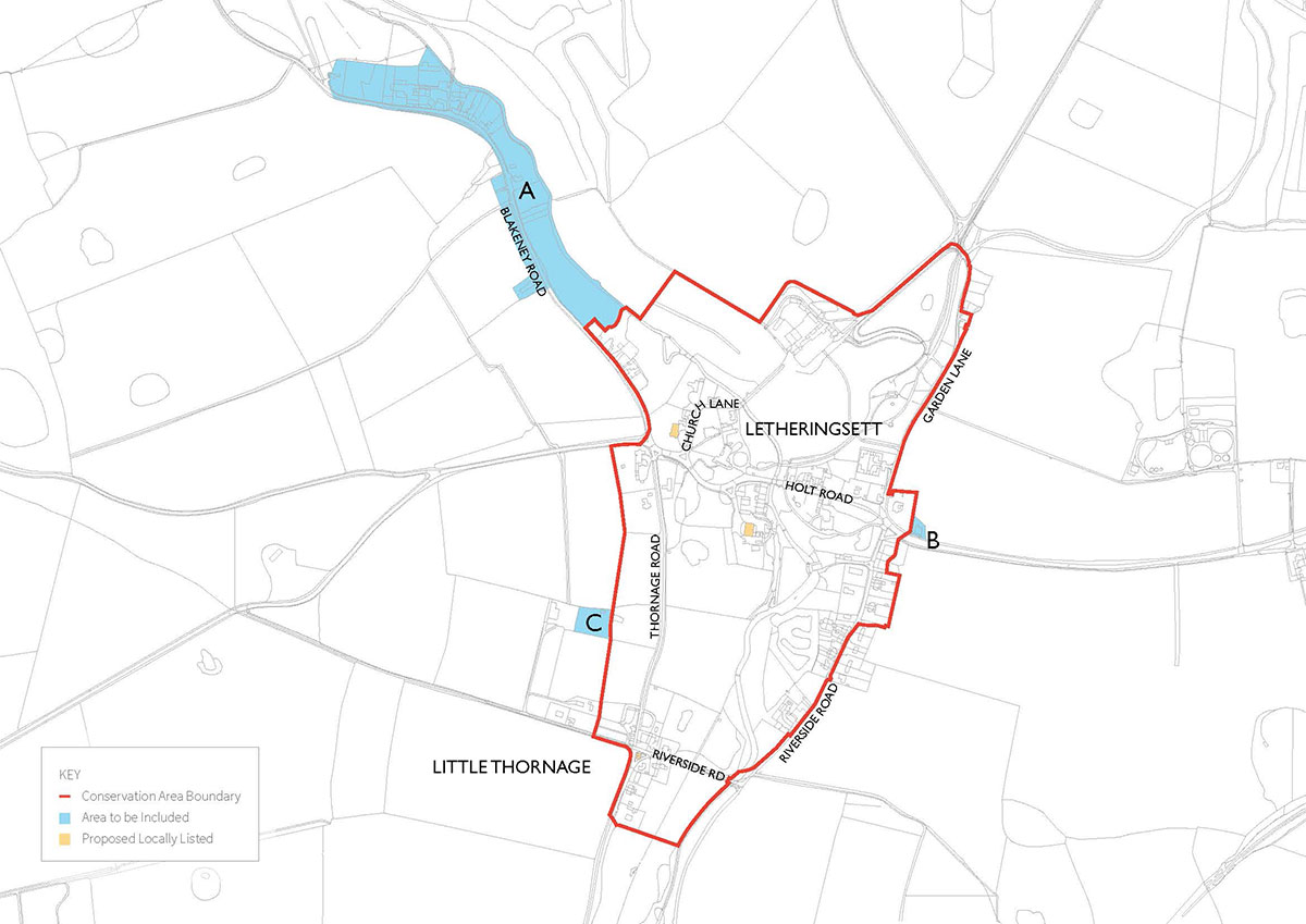 Letheringsett boundary review
