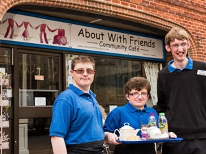 Council extends canteen contract with About with Friends