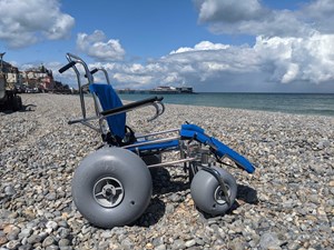 Beach wheelchairs come to North Norfolk beaches