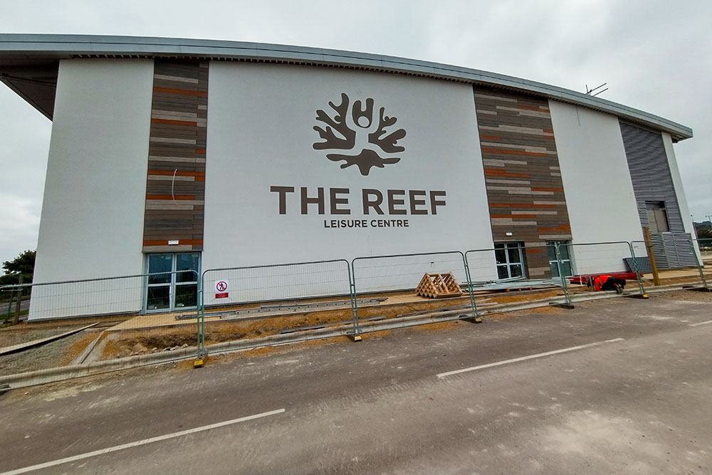 external shot of the reef building