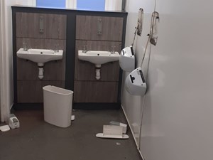 Public facilities vandalised in Sheringham