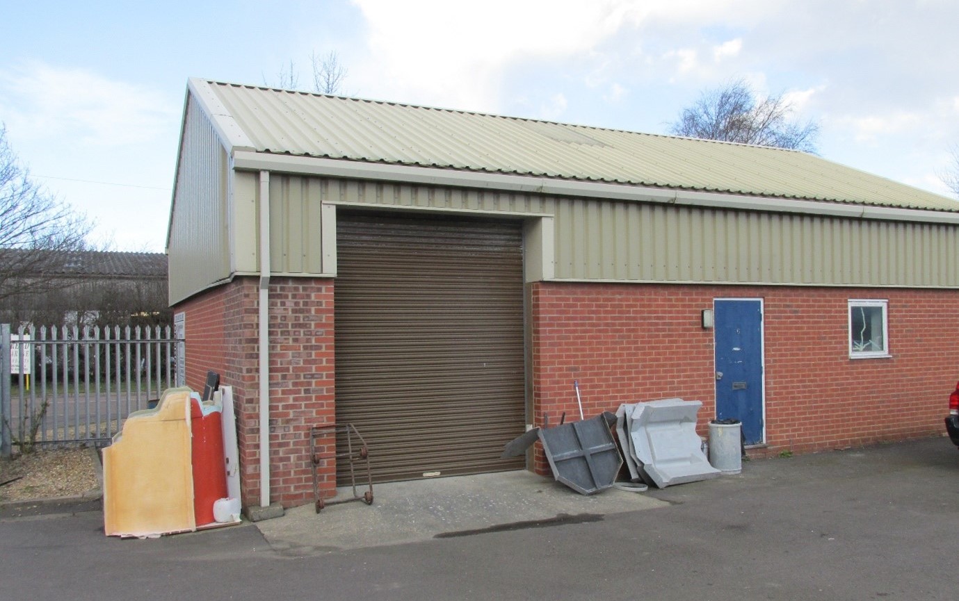 front picture of industrial units 5 and 7
